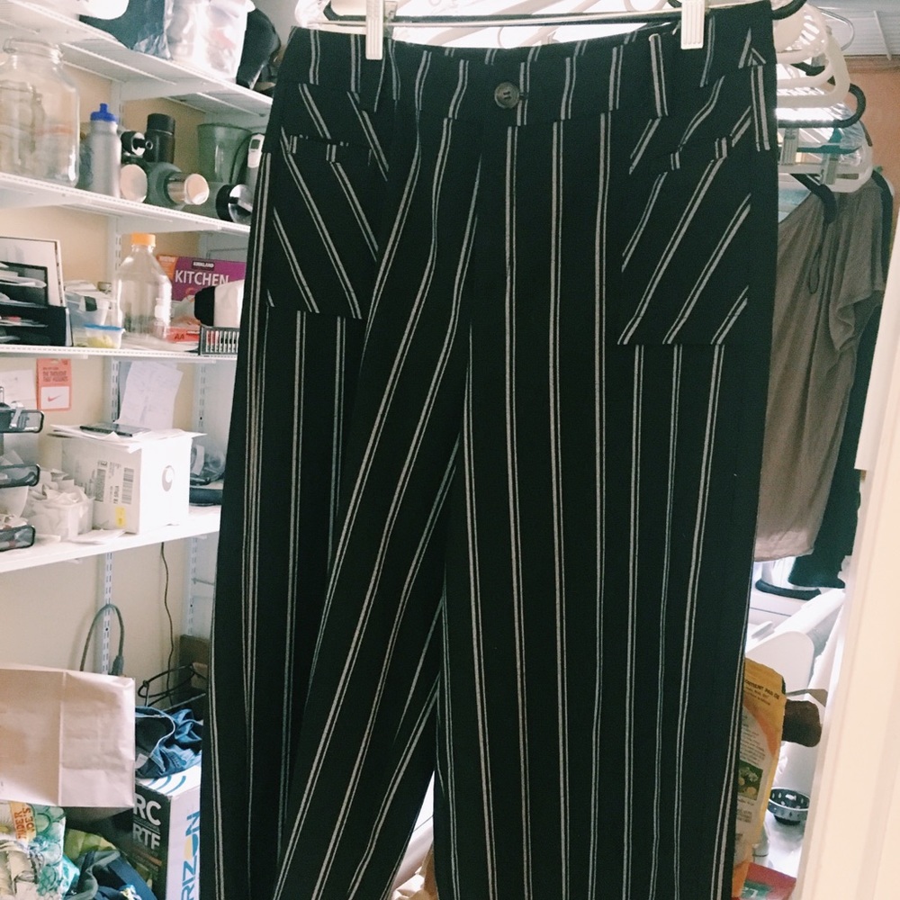 Striped culottes